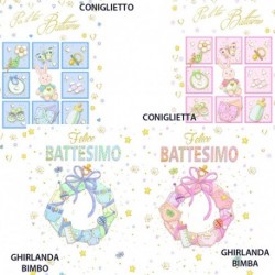 BIGLIETTO FELICE BATTESIMO  -