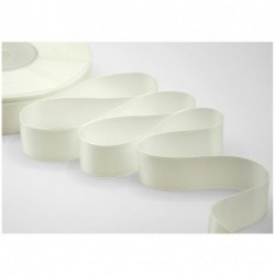 NASTRO DOPPIO RASO 40MMX25MT BIANCO