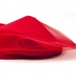 TULLE TONDO ROSSO 100PZ - TFT2510001