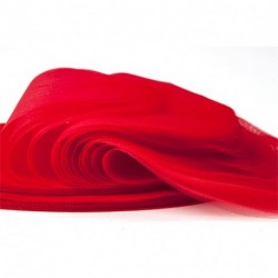 TULLE QUADRO ROSSO 100PZ - TFQ2510001