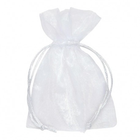 BUSTA ORGANZA 17X24 CM BIANCO - 764 01