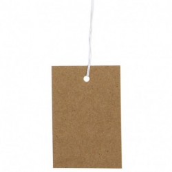 CARTELLINI TAG 4X6CM CARTONCINO 48PZ -