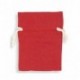 BUSTA COTONE 9X12CM ROSSO CHIARO -