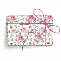 CARTE REGALO PIEGATA ROSE ROMANTICHE