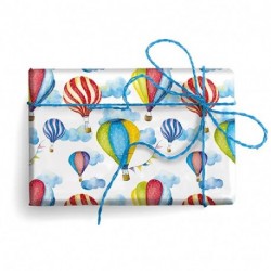 FOGLIO CARTA REGALO 70X100 MONGOLFIERE