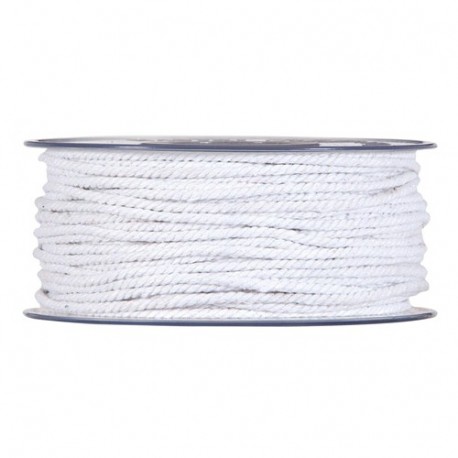 CORDA COTONE MM3X50MT WHITE - 2947P 01