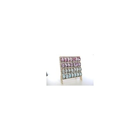 ROCCHETTO FILO IN RAFFIA CON DECORI IN