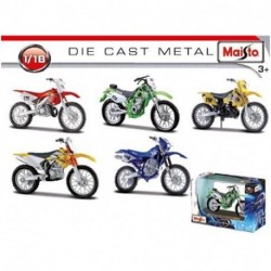 MOTO CROSS 1:18 1:18 ASSORTITO - 34007