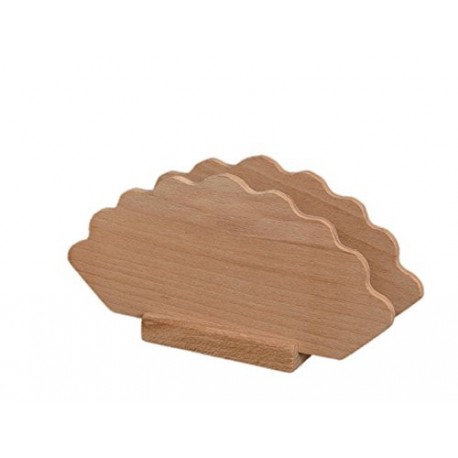 LEGNO PORTA TOVAGLIOLI VENTAGLIO