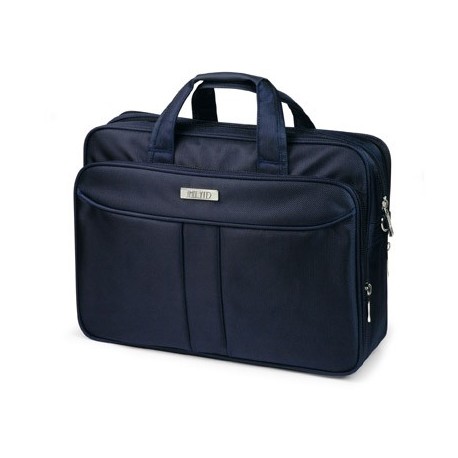 BORSA PORTACOMPUTER IN TESSUTO BLUE