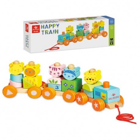 DAL NEGRO HAPPY TRAIN LEGNO - 54011