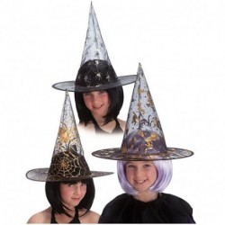 CAPPELLO STREGA DECORATO (BIMBA) H.CM.30