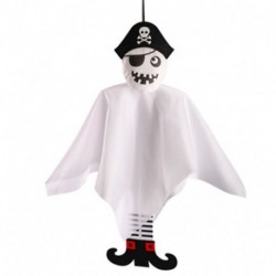 FANTASMA PIRATA D'APP. IN TESSUTO BIANCO