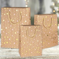 SHOPPER NATALE 18X11X23 WOOD - SH56191