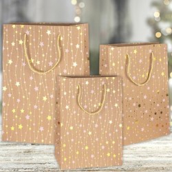 SHOPPER NATALE 33X10X45 WOOD - SH56382