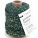 NASTRO COT. LUREX CORD 50MX2MM VERDE SC.