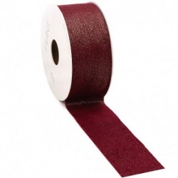 NASTRO CORDULUXE 10MX40MM BORDEAUX  -