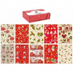 CARTA REGALO 100FF 70X100  NATALE FANTAS