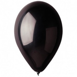 PALLONCINI LARGE NERI 30CM 16PZ -