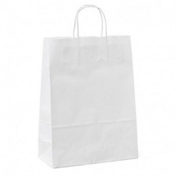 BORSA IN CARTA 26X11X34,5 BIANCO