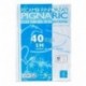 RICAMBI A4 5MM RINFORZATO 80GR 40F