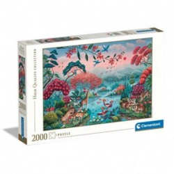 CLEM PUZZLE 2000 HQC THE PEACEFUL JUNGLE