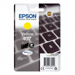 CARTUCCIA EPSON 407 GIALLO 38ML - T9452Y