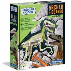 CLEM GIOCO SCIENZA VELOCIRAPTOR  - 19144