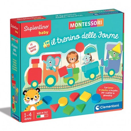 CLEM MONTESSORI IL TRENINO DELLE FORME