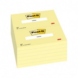 POST-IT 3M 657 GIALLO CANARY 102X76