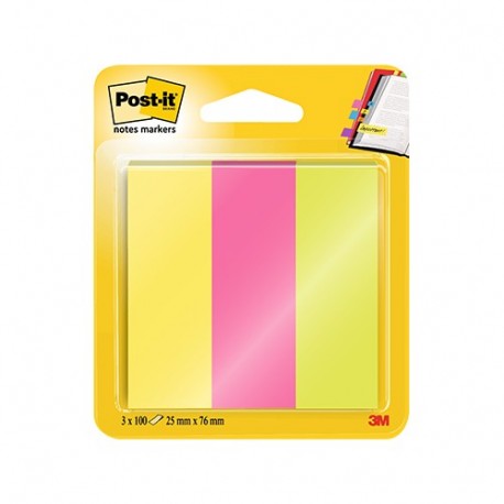 POST-IT 3M SEGNAPAGINA 25X76 3X100F