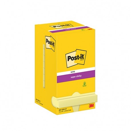 POST-IT 3M 654-SS GIALLO CANARY 76X76