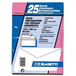 BUSTE 12X18 25PZ STRIP S/FINESTRA BLASET