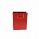 SHOPPER METALL. 32X26X10CM ROSSO  -