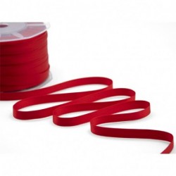 NASTRO DOPPIO RASO 10MM X100MT ROSSO -