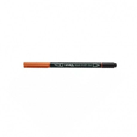 PENNARELLO LYRA AQUA BRUSH DUO CINABRO