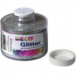 GLITTER GRANA GROSSA BARATT. 150ML ARG.