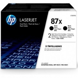 TONER HP CF. 2 PZ. CF287X NERO 18000PG