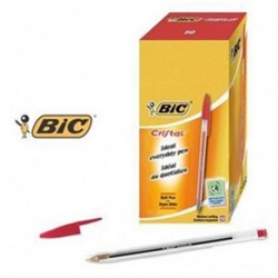 PENNA BIC CRISTAL LARGE ROSSO P/1,6MM