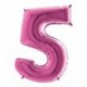 PALLONCINI MYLAR N°5 102CM FUXIA 40"