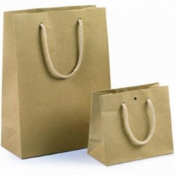 SHOPPER IN CARTA 36X41+12CM AVANA M/