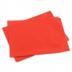 BUSTA REGALO PERLATA 12X17,5 ROSSO