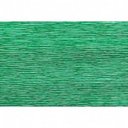 ROTOLO CARTA CRESPA 180GR METAL VERDE