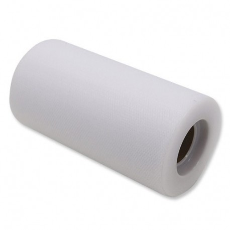 ROTOLO TULLE 12,5X25 BIANCO - 85037