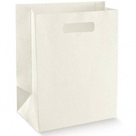 BORSA IN CARTA 35X13X43CM BIANCO