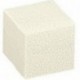 PRATICA 200X200X100 PELLE BIANCO- 14602C