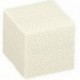 PRATICA 200X200X100 PELLE BIANCO- 14602C