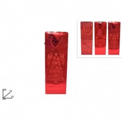 SHOPPER IN CARTA 35X12X10CM NATALE METAL