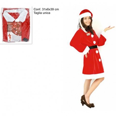 VESTITO BABBO NATALE DONNA - RO000017