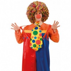 CRAVATTONE CLOWN IN TESSUTO L. CM. 50 CA